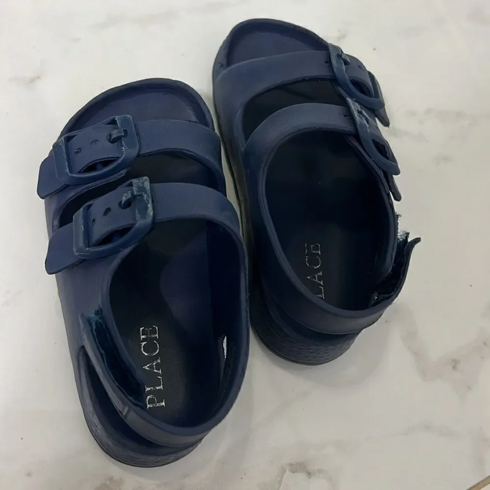 Blue Sandals (Birkenstock Like) Baby Shoes - Excellent Condition